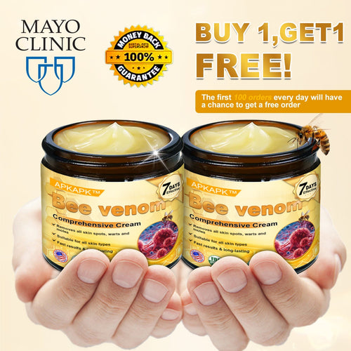 Made and Shipped from USA ✨✨✨ APKAPK® Bee venom Comprehensive Cream with Collagen & Matrixyl 3000|Obesity🔥 Sagging Skin, Fine Lines, Loss of Firmness, Flat Bust, Drooping Hips, and More