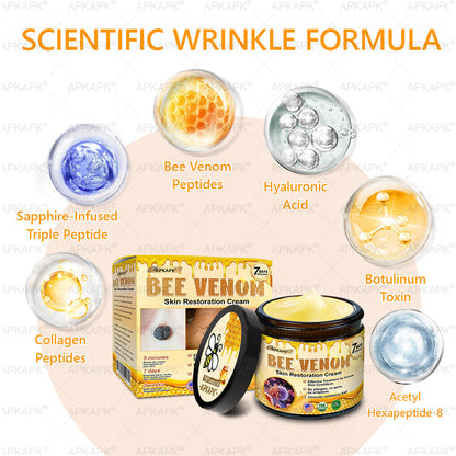 👨‍⚕️𝐌𝐇𝐑𝐀 𝐌𝐚𝐝𝐞 𝐚𝐧𝐝 𝐬𝐡𝐢𝐩𝐩𝐞𝐝 𝐟𝐫𝐨𝐦 𝐔𝐒𝐀✨𝗔𝗣𝗞𝗔𝗣𝗞® 𝗕𝗲𝗲 venom SkinRestoration Cream, Fine Lines, loss ofFirmness, Flat Bust, DroopingHips, and More
