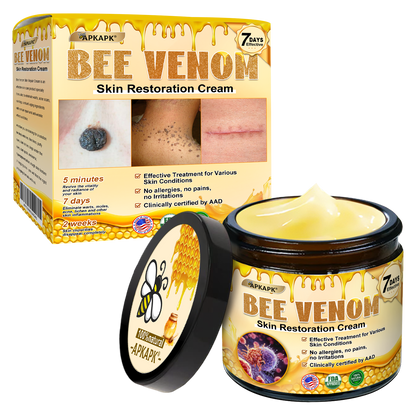 👨‍⚕️𝐌𝐇𝐑𝐀 𝐌𝐚𝐝𝐞 𝐚𝐧𝐝 𝐬𝐡𝐢𝐩𝐩𝐞𝐝 𝐟𝐫𝐨𝐦 𝐔𝐒𝐀✨𝗔𝗣𝗞𝗔𝗣𝗞® 𝗕𝗲𝗲 venom SkinRestoration Cream, Fine Lines, loss ofFirmness, Flat Bust, DroopingHips, and More