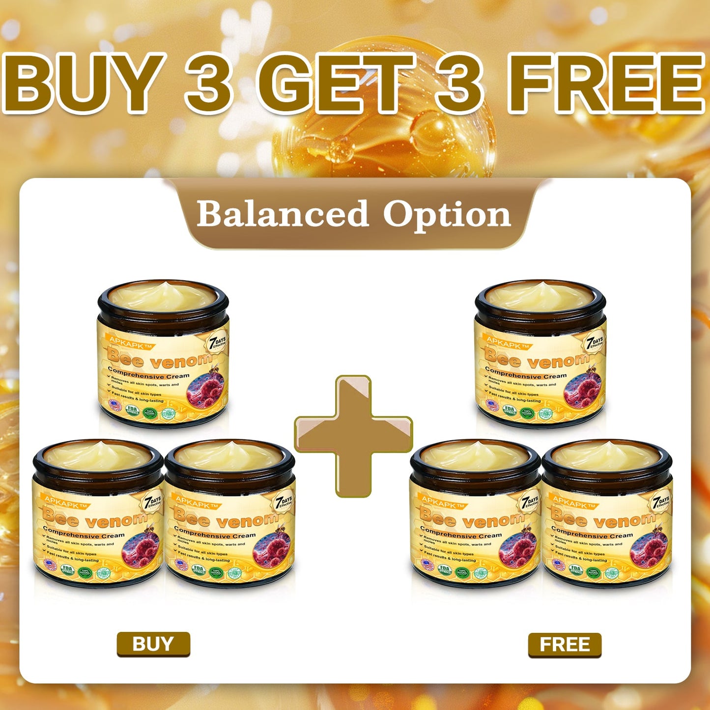 💥 For a limited time only: 50% off AРKAРК™ Bee Venom Comprehensive Cream – for the next 2 minutes! Don’t miss out – this exclusive upgrade is available for a short time only! 💥