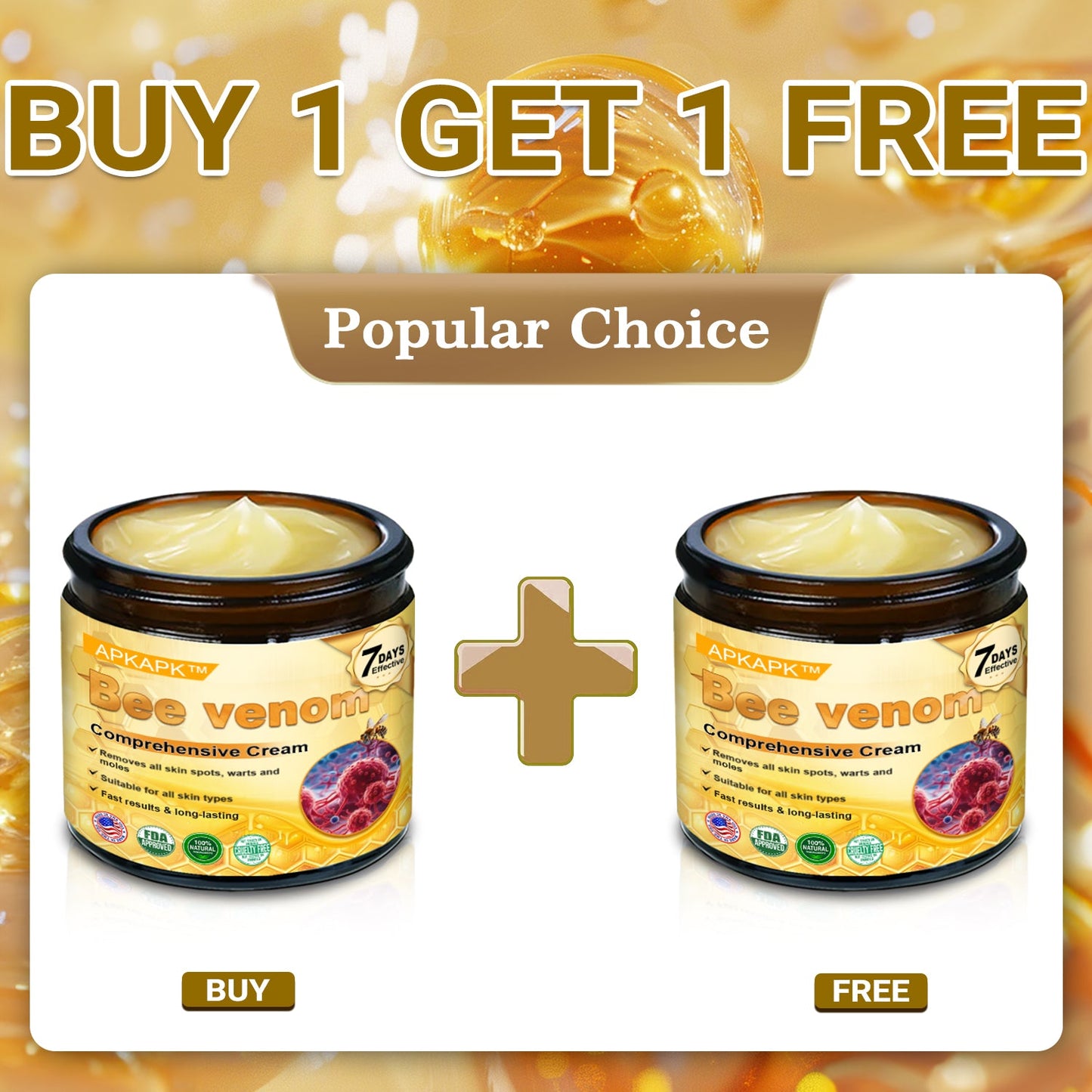💥 For a limited time only: 50% off AРKAРК™ Bee Venom Comprehensive Cream – for the next 2 minutes! Don’t miss out – this exclusive upgrade is available for a short time only! 💥