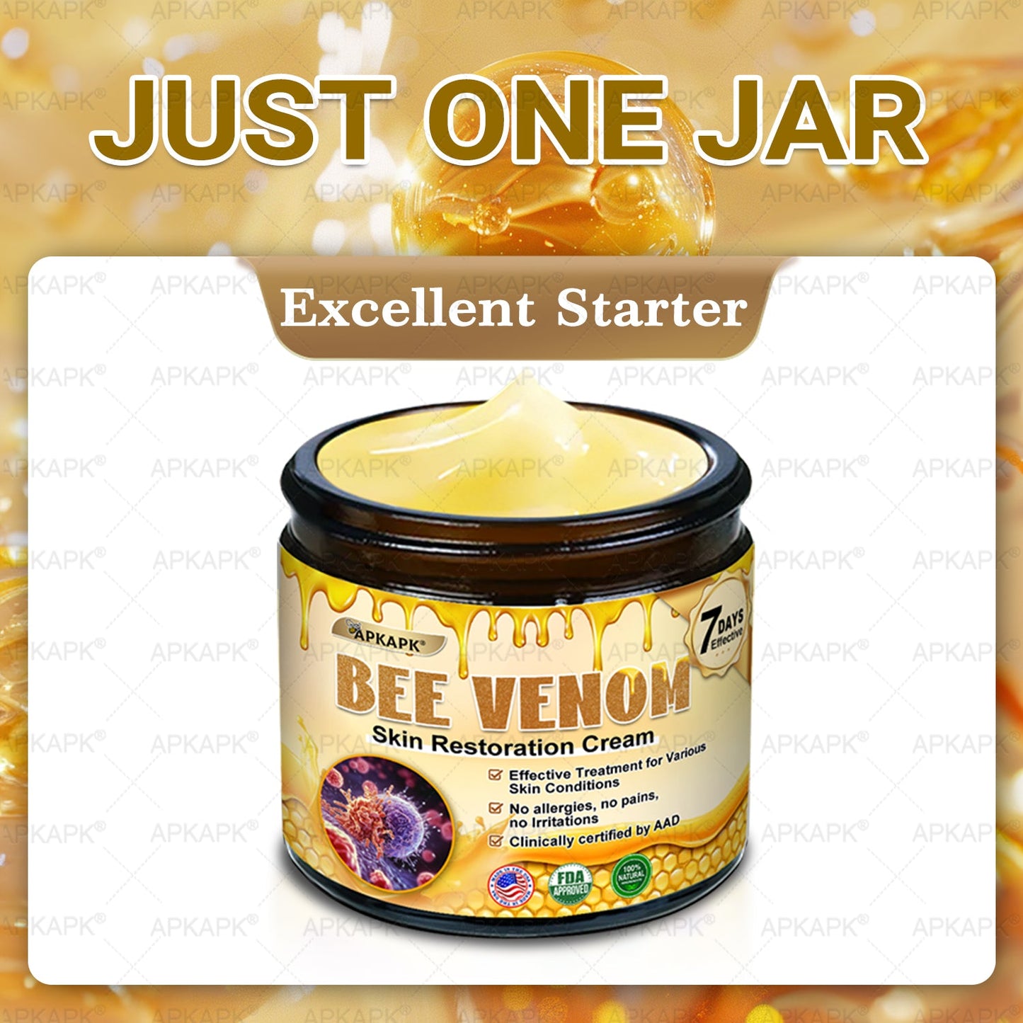 👨‍⚕️𝐌𝐇𝐑𝐀 𝐌𝐚𝐝𝐞 𝐚𝐧𝐝 𝐬𝐡𝐢𝐩𝐩𝐞𝐝 𝐟𝐫𝐨𝐦 𝐔𝐒𝐀✨𝗔𝗣𝗞𝗔𝗣𝗞® 𝗕𝗲𝗲 venom SkinRestoration Cream, Fine Lines, loss ofFirmness, Flat Bust, DroopingHips, and More