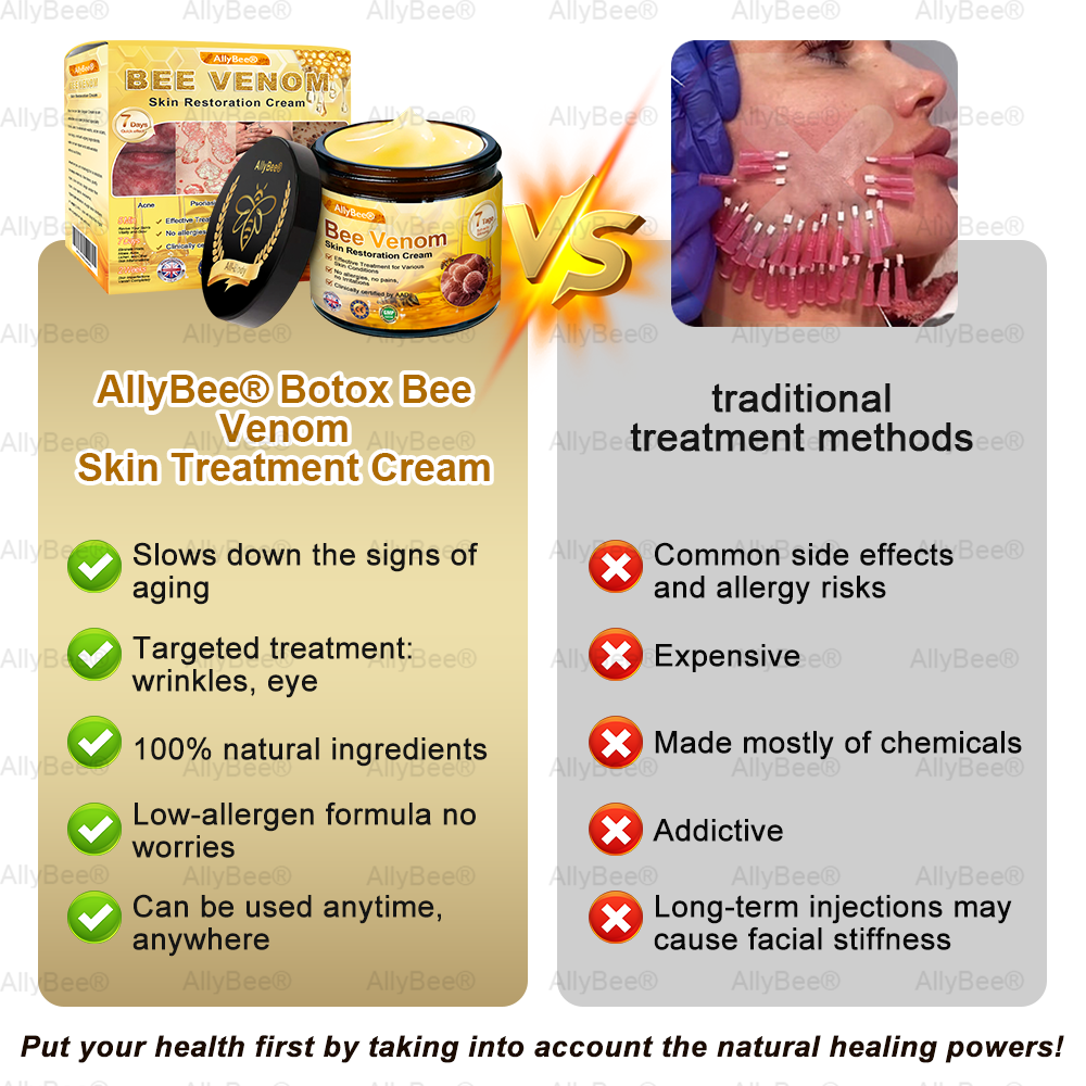 🇬🇧 St John's Institute of Dermatology Official: AllyBee® Skin Treatment Cream Anti-aging, Hydrating, Skin Repair, Even Tone, Acne and Dark Spot Treatment, Wart and Mole Removal, Psoriasis Relief