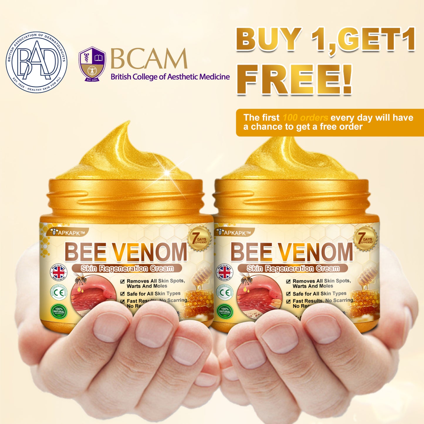 Only 10 jars! Grab an exclusive 50% discount now! APKAPK™ Keep your skin youthful and glowing in just 1 to 3 weeks. Don’t miss your chance—this offer won’t come around again until next year. Act fast! 180-day money back guarantee!