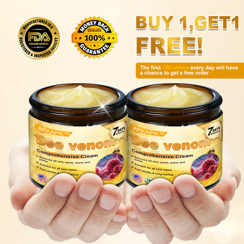 💥 For a limited time only: 50% off AРKAРК™ Bee Venom Comprehensive Cream – for the next 2 minutes! Don’t miss out – this exclusive upgrade is available for a short time only! 💥