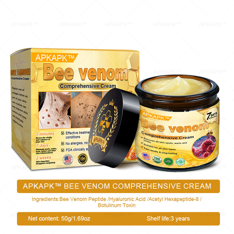 💥 For a limited time only: 50% off AРKAРК™ Bee Venom Comprehensive Cream – for the next 2 minutes! Don’t miss out – this exclusive upgrade is available for a short time only! 💥